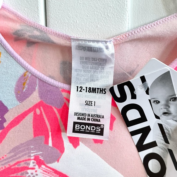 NWT BONDS Ballet Long Sleeve Stretchies Dress - Picture 3 of 4